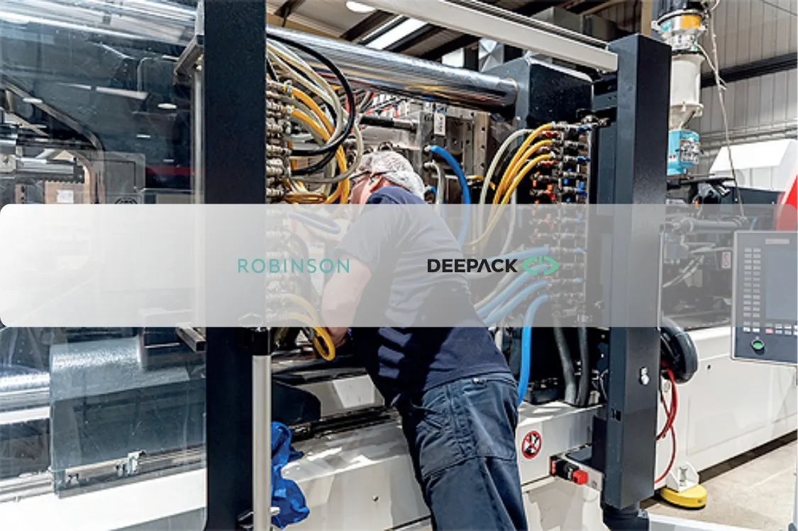 Deepack and Robinson Packaging Partner to Pioneer the Future of Quality Control in Plastics Manufacturing