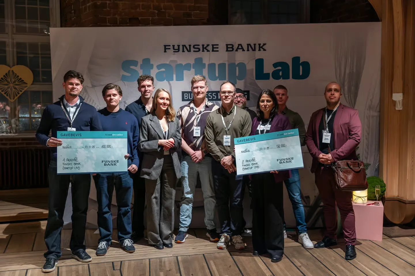 Deepvis Wins Fynske Bank Startup Lab 2025
