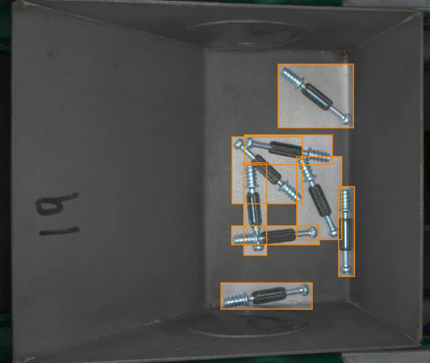 Camera 1 — live detection frame