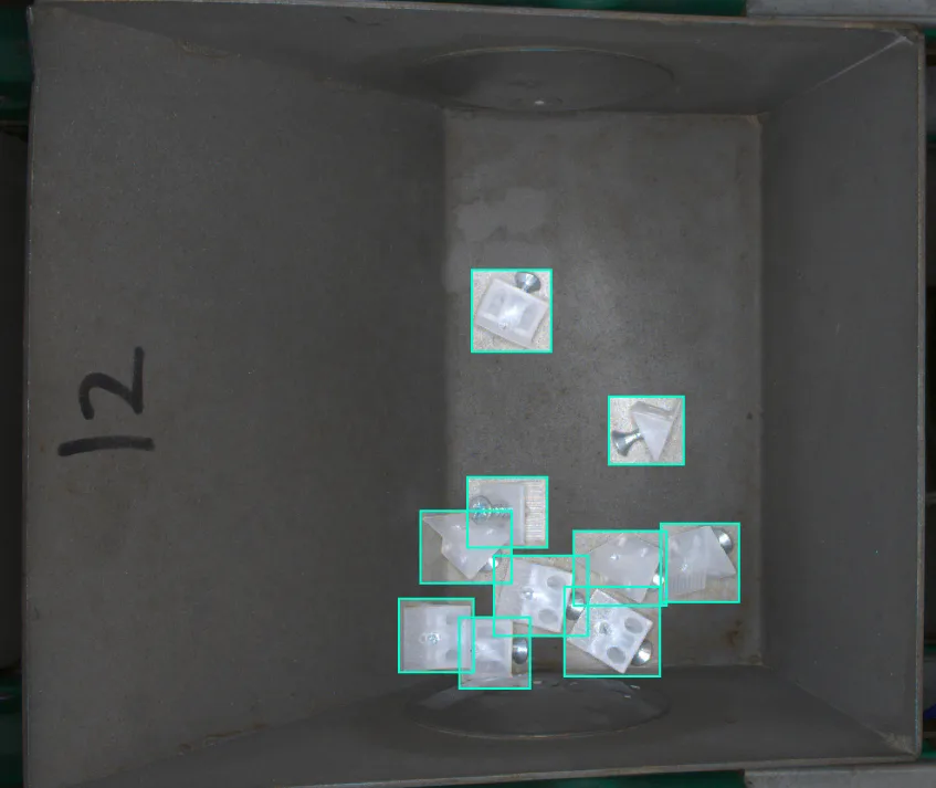 Camera 2 — live detection frame